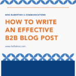 Writing for B2B Audiences