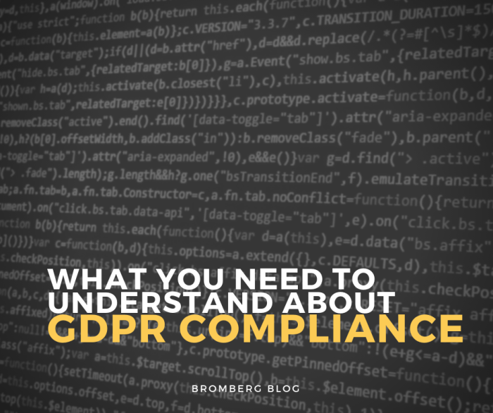 Understanding GDPR Compliance