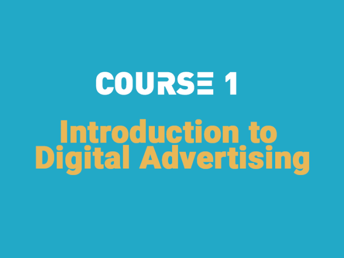 Digital Advertising Basics