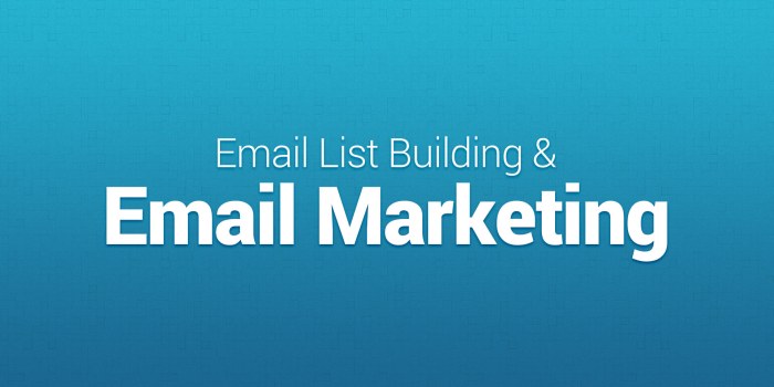 Building an Email List for Marketing