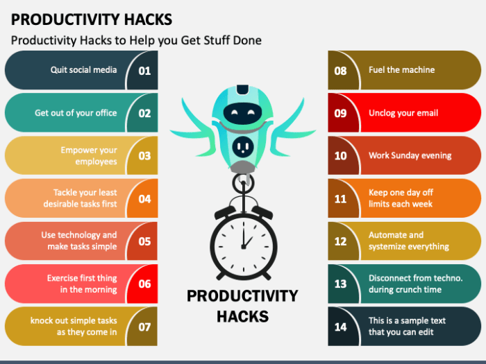 Productivity Hacks