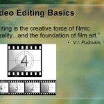 Video Editing Basics