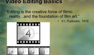 Video Editing Basics